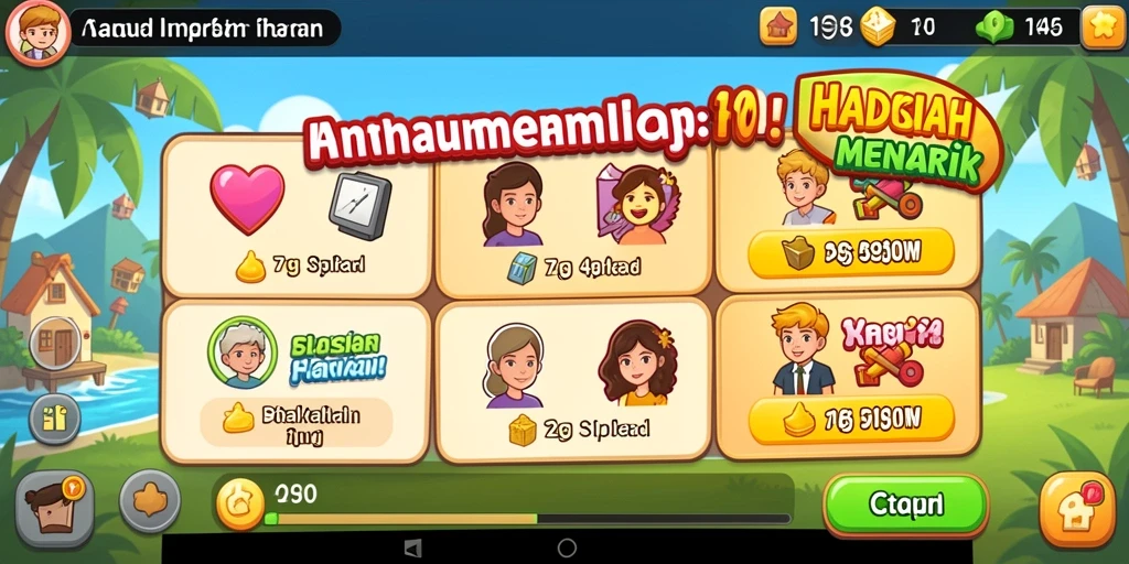 Gambar memperlihatkan NPC yang memberikan misi menarik kepada pemain.