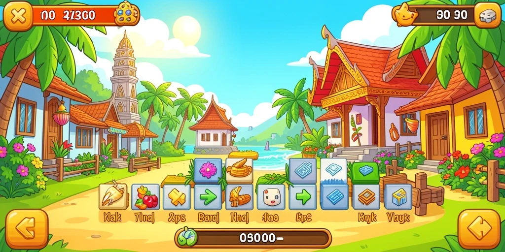 Screenshot memperlihatkan aksi seru di level sulit.