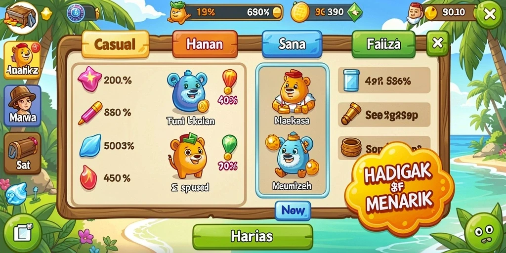 Fitur bonus yang menggiurkan untuk pemain DOWER88.