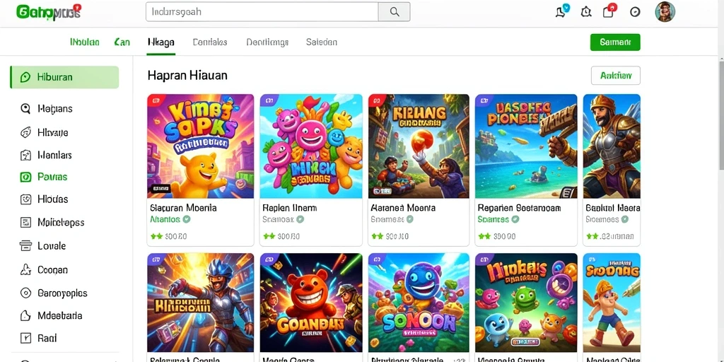 Level yang menantang dan penuh petualangan.
