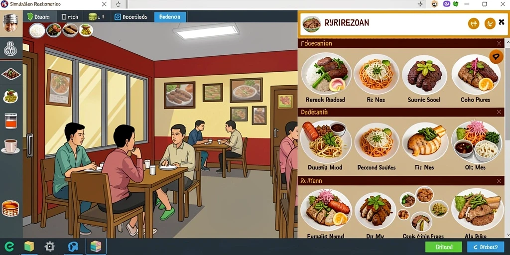 Kompetisi antar pemain yang seru dan menantang.