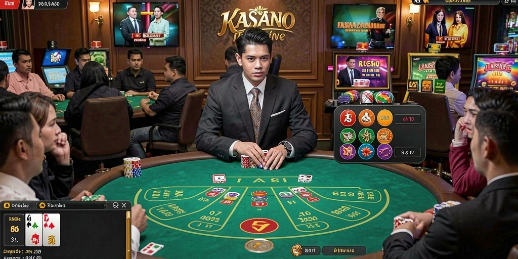 Fitur permainan yang menyenangkan dan menguntungkan.