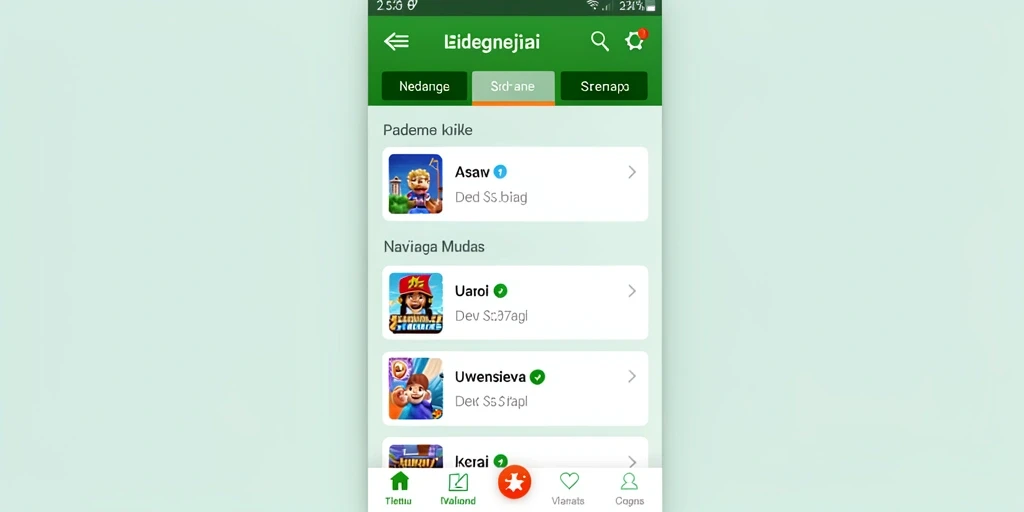 Menu permainan meja dengan dealer langsung yang interaktif.