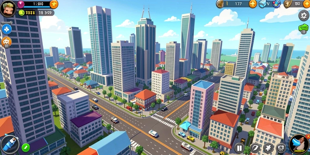 Screenshot menunjukkan fitur upgrade karakter yang menarik.