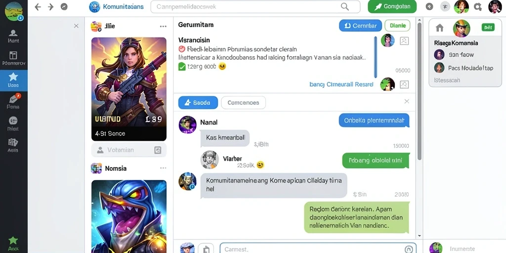 Karakter yang bisa dikustomisasi dengan bebas.